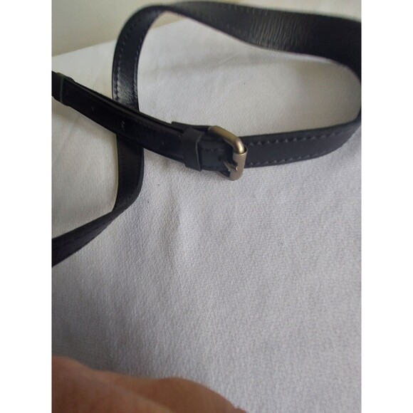 Patrica Nash Black Leather Map Sarola Scalloped Flap Snap Shoulder Bag Crossbody - Picture 15 of 15